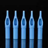 ATOMUS 50pcs Disposable Tattoo Nozzle Tip 3RT Plastic Needle Tip for Tattoo Needles