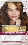 L'Oréal Paris Excellence Crème Tinte Triple Protección, Tono 4.54