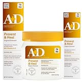 A+D Original Nappy Rash Ungüento, previene y cura la erupción del pañal, hidrata y cura la piel seca con vitaminas A&D, paquete Home & Go, tarro de 16 onzas, tubo de 4 onzas, tubo de 1.5 onzas