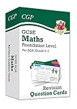GCSE Maths AQA Revision Question Cards - Foundation (CGP AQA GCSE Maths)