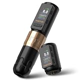 Ambition Soldier Max Maquina de Tatuar Rotativa Inalámbrica con Carrera 4.0mm, Modo de Frecuencia Ajustable, Sistema Estabilizador y Batería Dual 2400mAh para Profesionales
