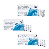 Senti2 - Suero Fisiológico en Monodosis 60 uds, Higiene Nasal, Ocular y Auricular para Adultos y Bebés PACK DE 3