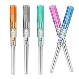 Unihuby Agujas Piercing Mixtos 14G 16G 18G 20G 22G Cateter Piercing