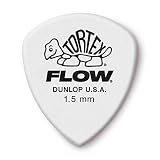 JIM DUNLOP Púas Tortex Flow Standard 1,50mm Saco de 12