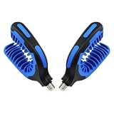 POFET 2PCS U Rest Butt Pod Rod Rest Carp Fishing Rod Holder Rest Head para Todo Tipo de caña de Pescar (Azul)