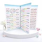 KULIA® Bindis multicolores estilo 'Chand' (media luna) para Nail Art; joya