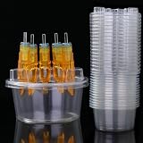 HOINCO 20PCS Tattoo Cartridge Cup Holder Needle Rack Plástico Limpieza