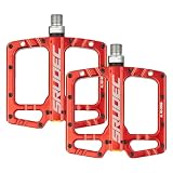 Bike Pedals – Aluminum Alloy 3 Bearing 12.6x11x2.4cm 4.96x4.33x0.94in 482g