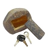 Key Rock Safe - 10,2 cm Pebblestone Key Stone | Rock Kèysafe Outdoor Hidden Storage Box Resin SecretKey Holder Concealed Money Cache Garden Patio Security