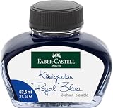 FABER-CASTELL - Frasco de tinta de 62,5 ml, azul real