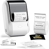 NIIMBOT Impresora de etiquetas M3 con etiquetas,Blanco Bluetooth Impresora