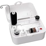 Bobinadora eléctrica para máquina de coser, bobinadora automática de bobinas USB, alimentada por batería, portátil, para el hogar, máquina de bobinado eléctrica para costura, manualidades, proyectos,