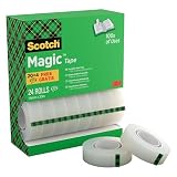 Scotch Box Lock Cinta de Embalar - 3 Rollos de 48 mm x 50 m - Cinta Adhesiva de Calidad para Cerrar Cajas, Cartones y Paquetes