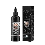 HAWINK Tatuaje Color Negro Puro 1 Botellas de Tinta 200ml Pure Black Profesionales Tatuaje Accesorios Tattoo Ink TI203DE-6.7OZ-T