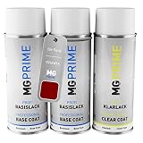 MG PRIME Sprays de pintura para Ford 9SSEWTA / PN3K70 / U Candy Red Pe. +1K