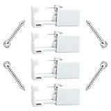 hankousi 4 piercings estériles, herramienta desechable de acero inoxidable y kit de seguridad para nariz y orejas para adolescentes y adultos