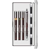 rOtring Isograph Set Junior 3x Rotuladores Técnicos | Rotuladores Fineliner de 0,20 mm0,30 mm0,50 mm + Accesorios