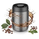 VINATO 1.2L Bote Café Hermético, Recipiente de Vacío