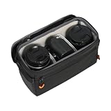 TARION Bolsillo interior para cámara de fotografía: funda interior para mochila, compartimento interior acolchado SLR con manta extraíble para objetivos DSLR Reflex ShellCore (XS)