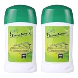 Tattoo Transfer Gel Stencil Gel - TONBAO Gel de Transferencia para Tatuajes Pack Dual (51g×2) Fórmula de Aplicación Giratoria con Base Vegetal, Transferencia Rápida y Nítida