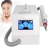 GerCxxly Máquina Profesional para La Eliminación De Tatuajes,Tecnología Láser De Picosegundos con 5 Sondas,para La Eliminación De Manchas Oscuras,para Salones de Belleza