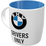 Nostalgic-Art Taza de café retro, 330 ml, BMW – Drivers Only