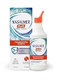 Nasalmer Plus Spray, Alivio Congestión y Nariz Tapada, +2 años, 135 ml