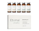 EXOVITALITY 2 Viales Exosomas + 2 Viales Vitalizador + 1 Vial Ácido Hialurónico 3% para Dermapen Hidratación profunda