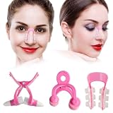 NJCXOLA 3PCS herramientas de la nariz de elevación, nariz hasta Invisible Nose, Nose Shaper Clip, la nariz de elevación Clips, la nariz hasta la elevación