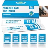 Unihuby 50Pcs Crema para Tatuajes Crema Post Tattoo Vitamina A&D
