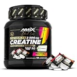 Amix™- Black Line Creatine 2500 mg Chewables – Creatina Monohidrato Creapure® – 60 Comprimidos Masticables, Suplemento para Rendimiento Deportivo