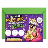 Tarjeta Regalo Personalizada Rasca para Rellenar con Sobre | Vale Regalo Personalizable | Tarjeta de Cumpleaños Original | Regalo para Pareja Hombre y Mujer | Vale por Viaje, San Valentín, Navidad