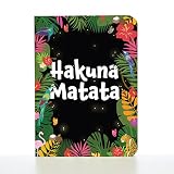 FACTOR NOTES Cuaderno A6: rayado | 100 g/m² | 144 páginas (Hakuna Matata)