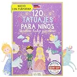 Famifidus 120 respetuoso con la piel tatuajes temporales niños