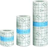 Rayyl Vendaje para Tatuajes 5cm/10cm/15cm x 2m, 3 Rolls Vendaje Transparente Impermeable Second Skin Tattoo Protection Parche para Tatuaje Piscina