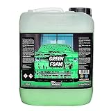 GxDetail Green Foam 5 Litros – Espuma de Lavado Verde para Coche – Limpieza Profunda y Brillo Espectacular – Espuma Densa y pH Neutro – Seguro para Pintura - Efecto Nieve.