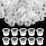 VAEIORP 50 pcs Vasos de plástico vasos de tinta vasos de plástico para pigmentos accesorios para recipientes de pigmentos