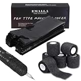 Unihuby - Lote de 206 accesorios para tatuajes, color negro
