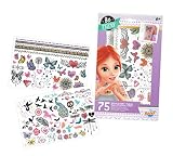 Buki France TA004-75 Tatuajes Lavables con Lentejuelas