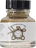 Winsor & Newton Drawing Ink Tinta de Dibujo, Dorado (Gold), 30ml