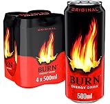 Burn Original Bebida Energética Pack 4 x 500 ml