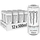 Monster Energy Ultra 500 ml - Pack 12 unidades