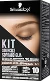 Schwarzkopf - Kit de corrector de cejas permanente, color castaño claro 5-1 - 46 g