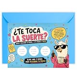 Tarjeta Regalo Personalizada Rasca para Rellenar con Sobre | Vale Regalo Personalizable | Tarjeta de Cumpleaños Original | Regalo para Pareja Hombre y Mujer | Vale por Viaje, San Valentín, Navidad