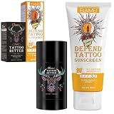 Crema para Tatuajes, Tattoo Crema Solar, crema Tattoo de Mantequilla