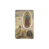 Estampa Virgen Guadalupe con Medalla, Religion/Religious Card