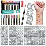 Rotuladores para tatuajes en niños: análisis y comparación de las mejores opciones seguras