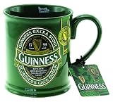 Green Ceramic Tankard Mug with St James Gate Label - Guinness Ireland Collection