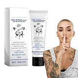 Mikabila (02, F) Crema para Eliminar Tatuajes Naturalmente, Extracto de Planta, Rápida y Sin Dolor