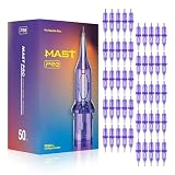 Mast Pro Agujas de Tatuaje,50 Piezas Tamaños Variados #12